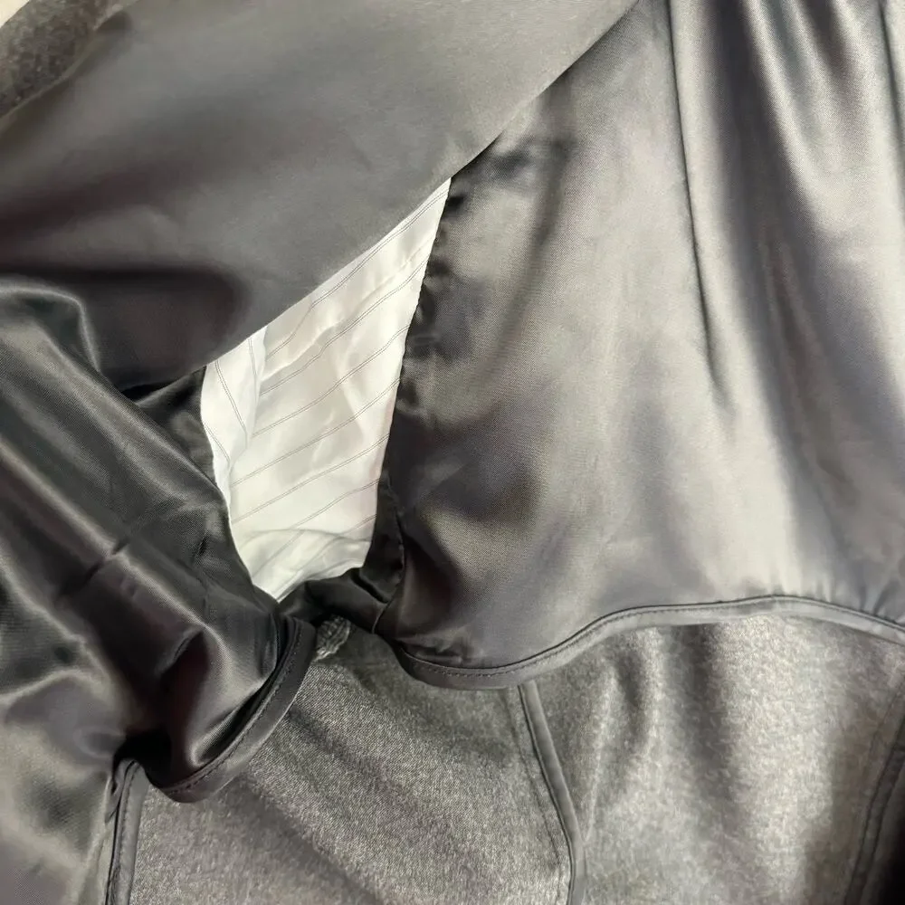 ABERCROMBIE & FITCH | Dark Gray Single Breasted‎ Classic Blazer | Men's XL